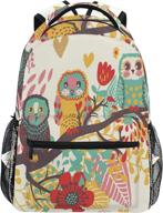 school backpack turtle mandala bookbag logo