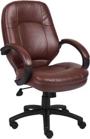 img 1 attached to Boss Office Products B726 BB LeatherPlus