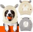 pieces protection knitted earmuffs anxiety logo