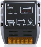 ⚡ yueton solar controller: efficient 10a 12v/24v charge controller with panel battery regulator & safe protection logo