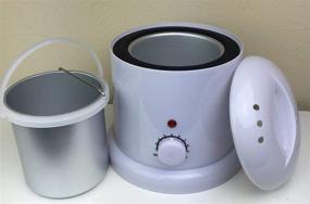 img 2 attached to 🔥 Huini Beauty Pot Wax Warmer: Efficient Electrical 1000ML 28oz CD-RH-002