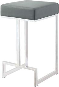 img 4 attached to Coaster 105252 CO Counter Stool Gray