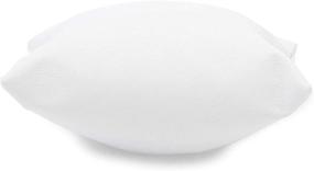 img 2 attached to 🕒 White Watch Pillow Set - 3 Inch Pillows for Jewelry (12 Pack)