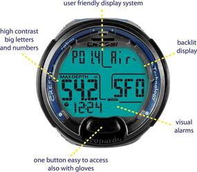 img 2 attached to 🤿 Cressi Leonardo Underwater Single Button Diving Computer - High-Quality Italian Creation Since 1946 for Enhanced SEO