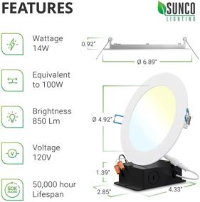 img 2 attached to Sunco Selectable Downlight Junction