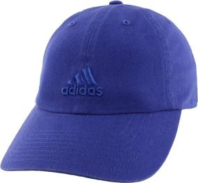 img 4 attached to adidas Women's Saturday Relaxed Adjustable Cap for Enhanced Online Visibility