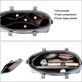 img 1 attached to 👜 Женские кожаные дизайнерские сумки и кошельки - модные плечевые сумки для стильного образа