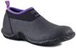 ovation mudster barn shoes purple logo
