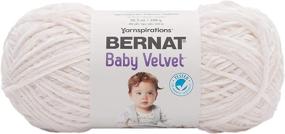 img 1 attached to Пряжа Spinrite Bernat Velvet Cuddly Cloud "Облачный пушистик