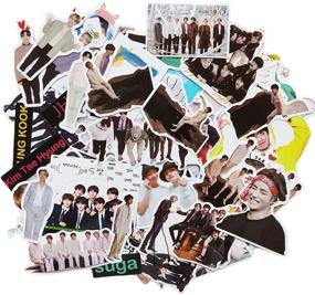 img 4 attached to Kpop Stickers Luggage Skateboard BTS 53PCS