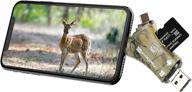 📸 liplasting 4-in-1 trail camera viewer: sd card reader for iphone, ipad, mac & android – view hunting game camera photos/videos on smartphone logo