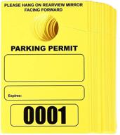 🅿️ temporary parking permit blank number logo