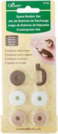 🧵 clover 8108 spare bobbin set in brown - enhance your sewing experience logo