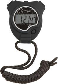 img 4 attached to Champion Sports Stopwatch Color Black