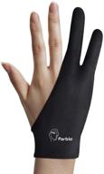 enhance precision and comfort with the parblo pr-01 two-finger glove for graphics drawing tablet light box tracing light pad logo
