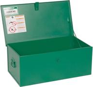 🔒 greenlee - chest box (1230), storage (1230), green, 30" x 12" x 16" - durable tool storage for professional use logo
