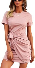 img 4 attached to Elegant Bodycon Dresses for Women by ECOWISH: Stylish Women's Clothing