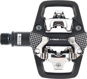 img 4 attached to Enhance Your Mountain Biking Experience with LOOK X-Track En-Rage Mountain Pedals in Sleek Black