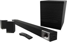 img 4 attached to 🎬 Immerse Yourself with Klipsch Cinema 600 - High-Octane 5.1 Sound Bar Surround Sound System featuring Discrete Surround 3 Speakers