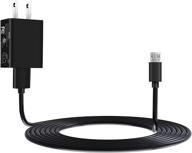 🔌 ul listed kindle fire charger with 6.5ft cord - compatible for all new amazon fire hd 6 7 8 10, fire 8plus hd10 plus, kindle fire hd hdx 7'' 8.9'', fire kids pro, kids edition logo