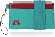 👜 crabby wallet: stylish minimalist polyester women's handbags & wallets - perfect for pocket-sized functionality logo