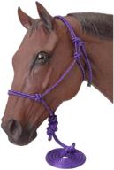 🐴 tough 1 poly rope halter with attached lead logo