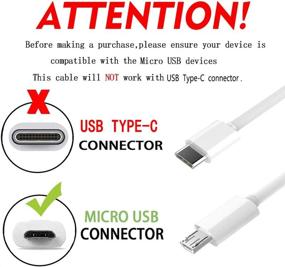 img 2 attached to 🔌 Набор быстрой зарядки Samsung Adaptive Fast Charger - быстрая зарядка для Samsung Galaxy S7 Edge / S6 / Note5 / Note 4 / S3 - настенные и автомобильные зарядки + 2 кабеля Micro USB (белый)