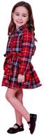 👚 toddler flannel button shirts for girls' clothing - tops, tees & blouses logo