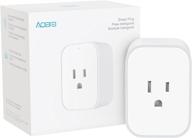 🔌 aqara smart plug: zigbee enabled with energy monitoring, overload protection & voice control - compatible with alexa, google assistant, ifttt, & apple homekit logo