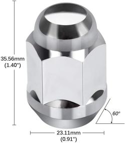 img 3 attached to PUENGSI хромовая гайка колеса D3718 2305