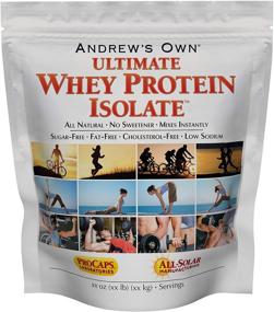 img 4 attached to 🥛 Andrew Lessman Ultimate Whey Protein Isolate 100 Servings – Optimal Recovery & Lean Muscle Support | Non-GMO, Flavorless, Fat & Sugar-Free, Sweetener-Free | Certified Kosher