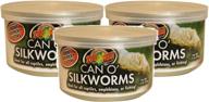 🐛 zoo med can o' silkworms - 3 pack, 1.2 ounces per can logo