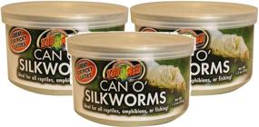img 1 attached to 🐛 Zoo Med Can O' Silkworms - 3 Pack, 1.2 Ounces Per Can