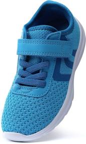 img 3 attached to PromArder Toddler/Little Kid Shoes: Stylish 👟 Tennis Running Sports Sneakers for Boys & Girls