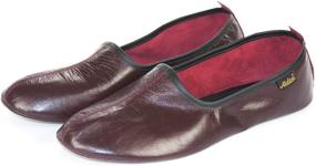 img 3 attached to Genuine Halal Leather Shoes Tawaf Men's Shoes for Loafers & Slip-Ons