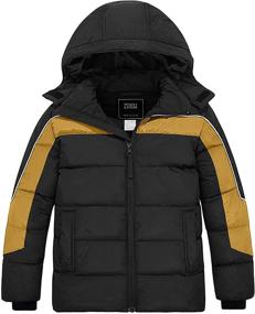 img 4 attached to ZSHOW Winter Padded Quilted Windproof