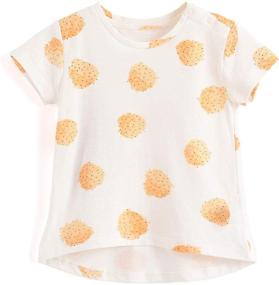 img 4 attached to Aimama Toddler Cotton Rabbit T Shirt Girls' Clothing for Tops, Tees & Blouses