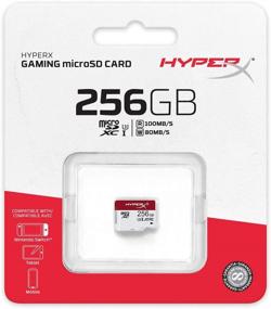 img 2 attached to 💾 HyperX HXSDC/256GB microSDXC Gaming Card - U3 UHS-I A1, 100R/80W Performance