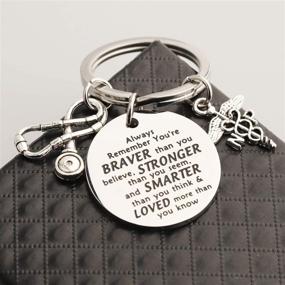 img 2 attached to 👩 Nurse Practitioner Gifts: BNQL NP Keychain for Graduation & Appreciation