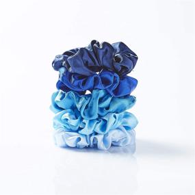 img 1 attached to Tickled Pink Womens Scrunchies Blue