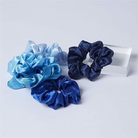 img 2 attached to Tickled Pink Womens Scrunchies Blue