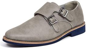 img 1 attached to 👞 Unisex-Child Harry Monk-Strap Loafer by Deer Stags