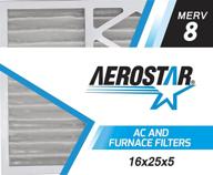 🏢 aerostar 16x25x5 honeywell merv replacement filtration: premium air filter for optimal indoor air quality logo