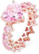 topgrillz sparkling zirconia all around heart shape logo