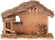 authentic fontanini italian wood christmas 🎄 nativity stable 54628: a new holiday essential logo