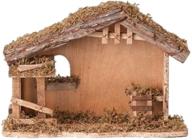 authentic fontanini italian wood christmas 🎄 nativity stable 54628: a new holiday essential логотип