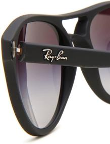 img 1 attached to Ray Ban BRAD RUBBERIZED BLACK Lenses