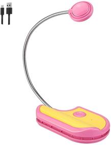 img 4 attached to LUXSWAY Rechargeable Reading Book Light For Kids Lighting & Ceiling Fans in Novelty Lighting