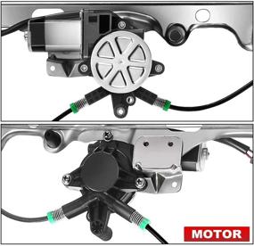 img 1 attached to 🔧 A-Premium Front Passenger Window Regulator Replacement with Motor for Chevy Silverado, Tahoe, GMC Yukon, Sierra, Escalade (2000-2006)