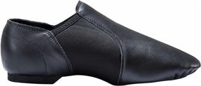 img 1 attached to 👯 Dynadans Women's Slip-on Jazz Shoe with Leather Upper